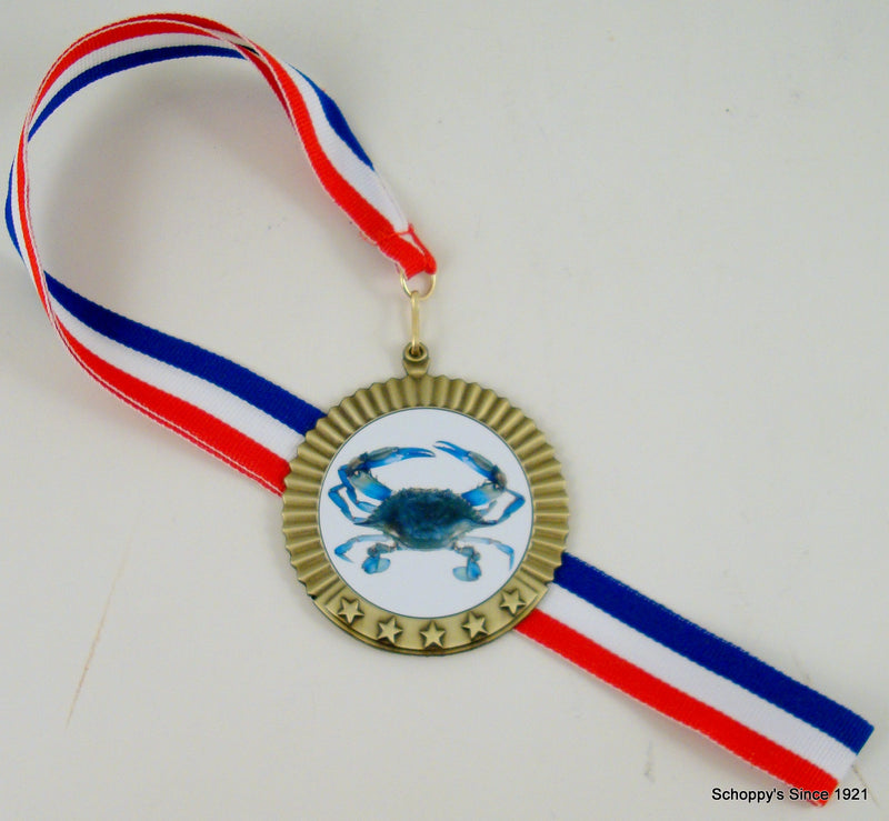 Blue Crab Medal-Medals-Schoppy&