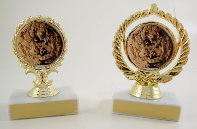 Cookie Logo Trophy on Marble Base-Trophy-Schoppy&