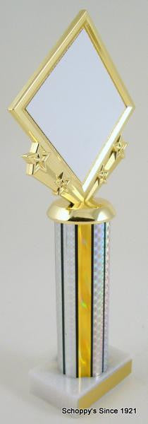 Earth Day Diamond Star Column Trophy-Trophy-Schoppy&
