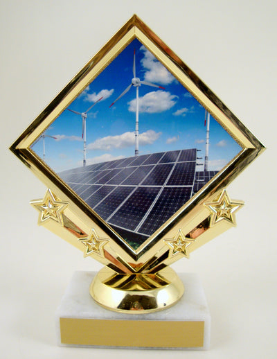 Solar Panel Diamond Star Trophy-Trophy-Schoppy's Since 1921