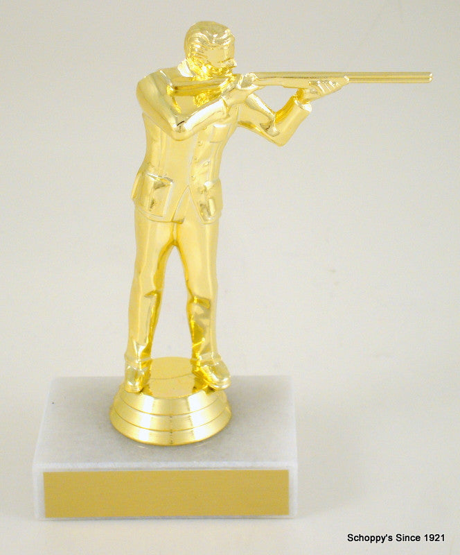 Trapshooter Trophy on Marble Base-Trophy-Schoppy&
