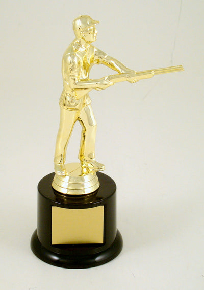 Skeet Shooter Trophy on Black Base-Trophy-Schoppy's Since 1921