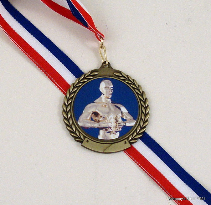 Achievement Medal With Figure-Medals-Schoppy&