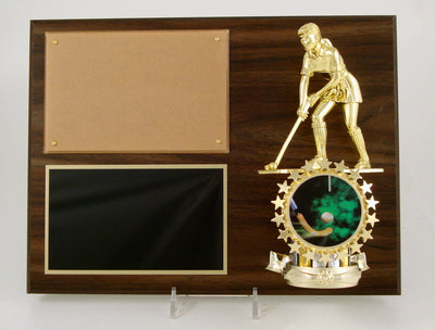 Field Hockey Figure Plaque-Plaque-Schoppy's Since 1921