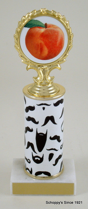Peach Fuzz Beard and Mustache Trophy-Trophies-Schoppy&