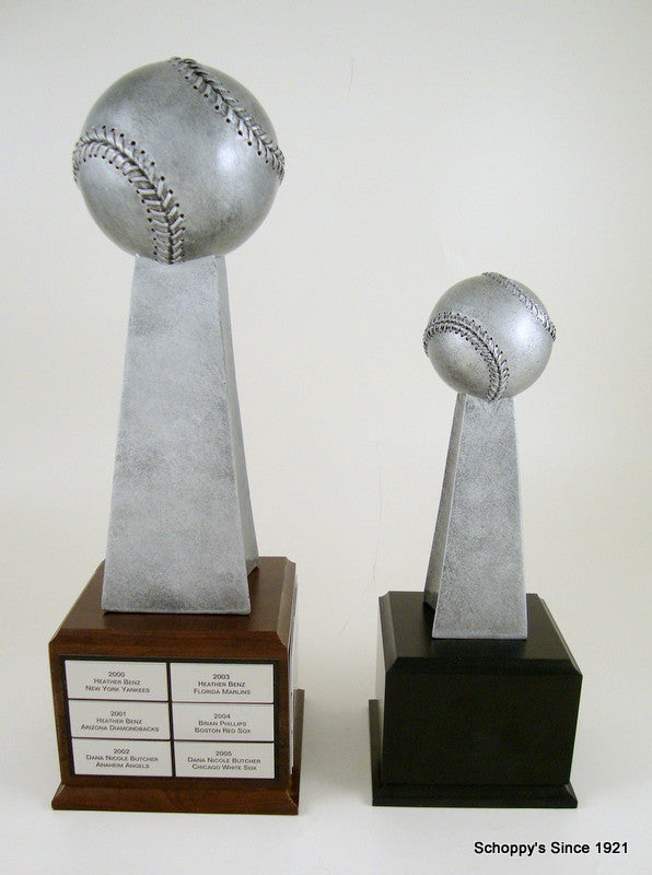 Baseball Championship Small Resin Trophy On Perpetual Base-Trophy-Schoppy&