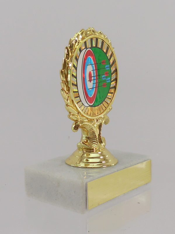Archery Logo Trophy on Marble Base-Trophy-Schoppy&