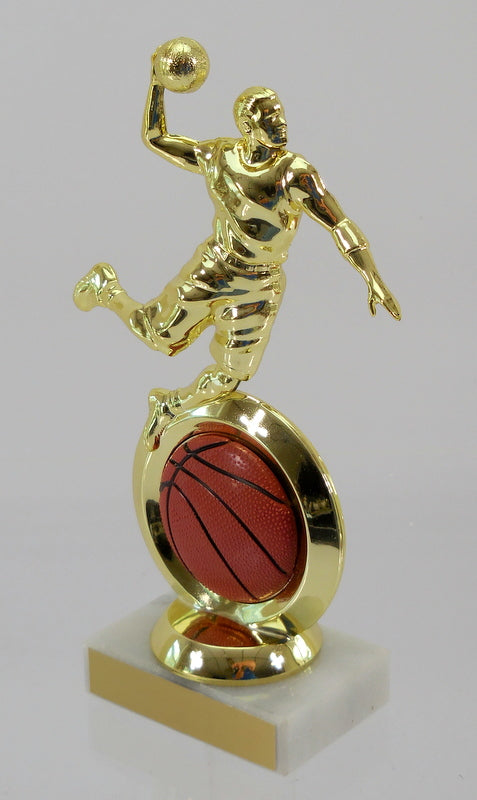 Basketball Logo Insert Figure Trophy-Trophy-Schoppy&