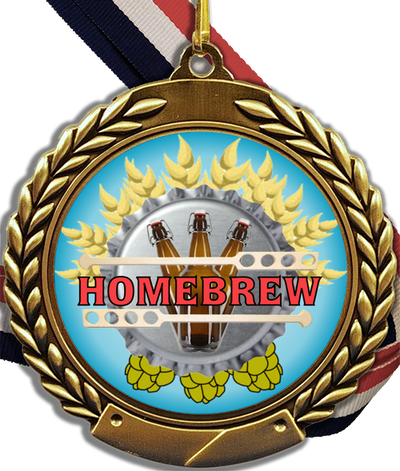 Homebrew Logo Medal-Trophy-Schoppy's Since 1921
