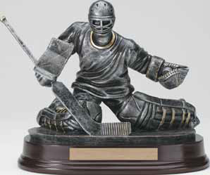 Hockey Butterfly Goalie Resin Trophy-Trophies-Schoppy&