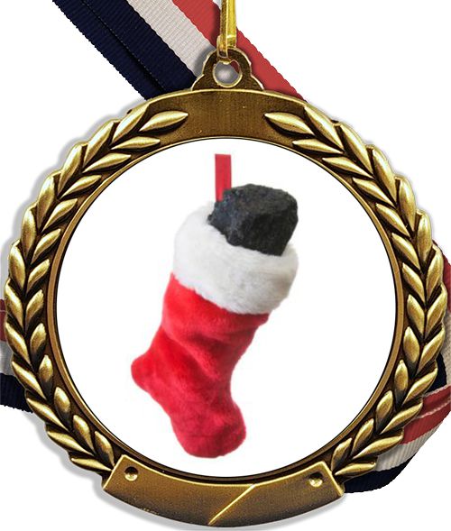 Lump of Coal Logo Medal-Medals-Schoppy&