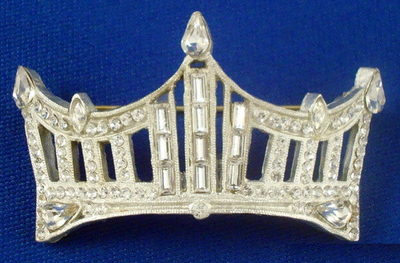 Rhinestone Crown Pin: An Instant Pageant Classic-Pageant-Schoppy's Since 1921