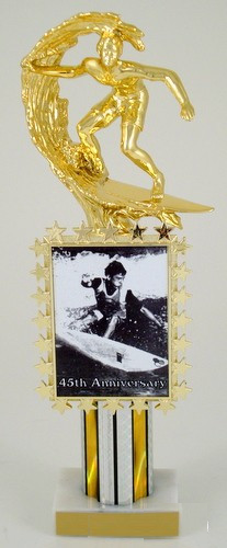 Photo Front Surf Trophies - Round Column-Trophies-Schoppy's Since 1921