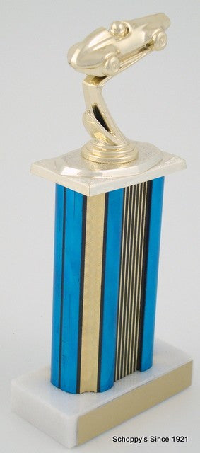 Pinewood Derby Column Trophy-Trophies-Schoppy&