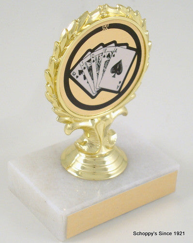 Poker Graphic Trophy-Trophies-Schoppy&