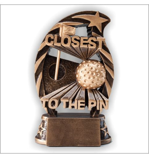Running Star Closest To The Pin Resin-Trophy-Schoppy&