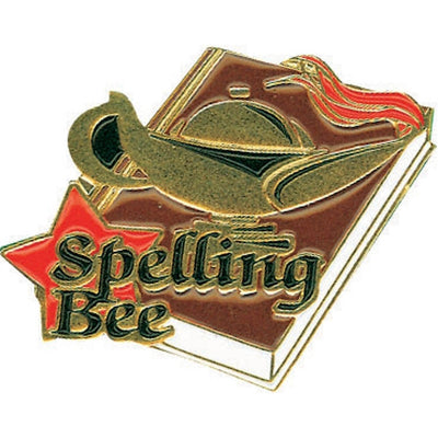 Spelling Bee Lamp of Learning Pin-Pin-Schoppy's Since 1921