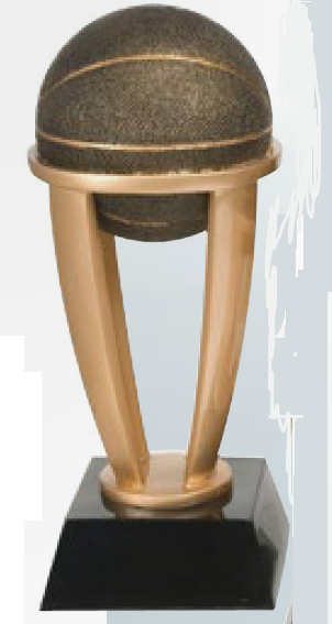 Basketball Resin Tower Trophy-Trophy-Schoppy's Since 1921