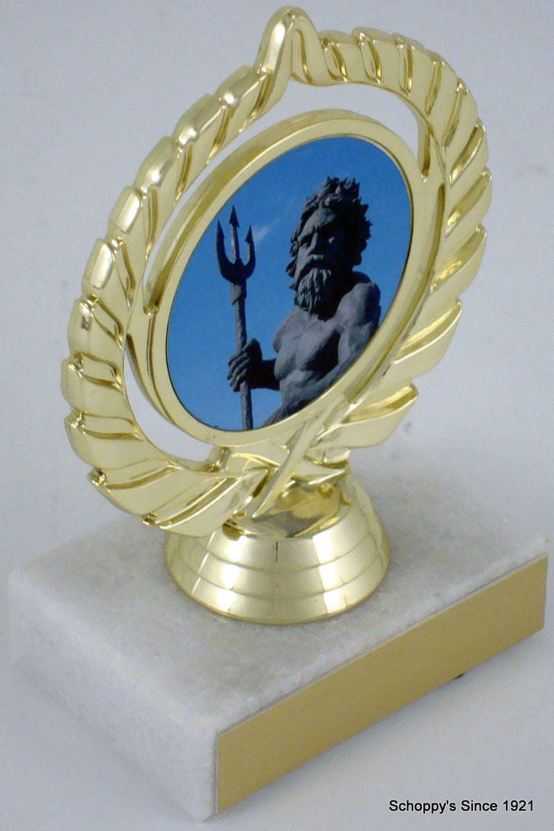 Trophy with King Neptune Logo-Trophies-Schoppy&