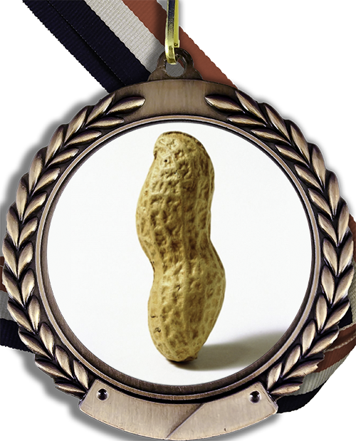 Peanut Logo Medal-Medals-Schoppy&