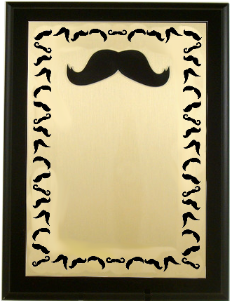 Beard And Mustache Deluxe Plaque-Plaque-Schoppy's Since 1921