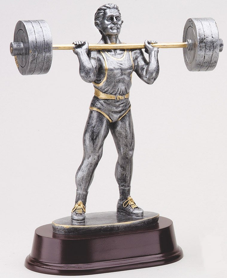 Bar Press Weightlifting Award-Trophy-Schoppy&