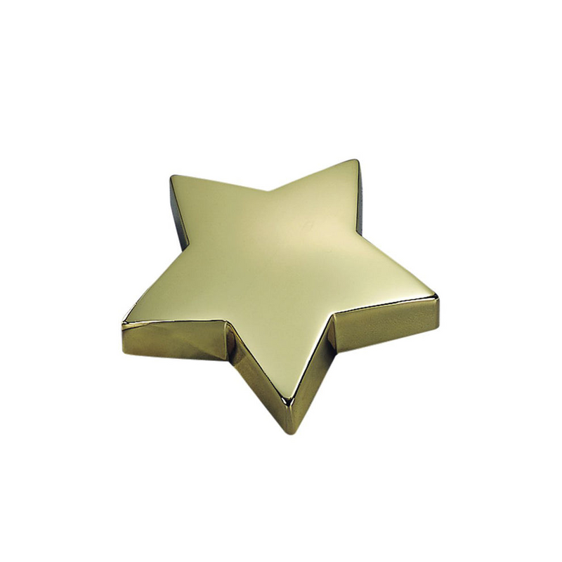 Brass Star Paperweight