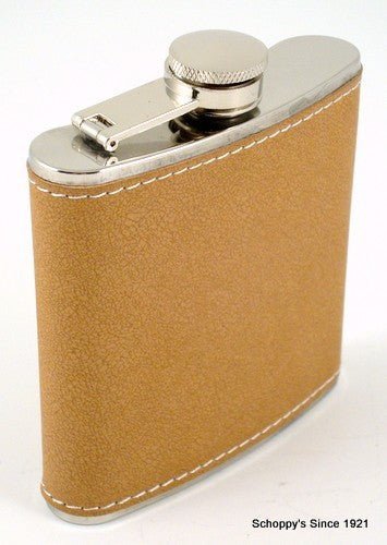 6oz. Stainless Steel Flask - Schoppy's Since 1921