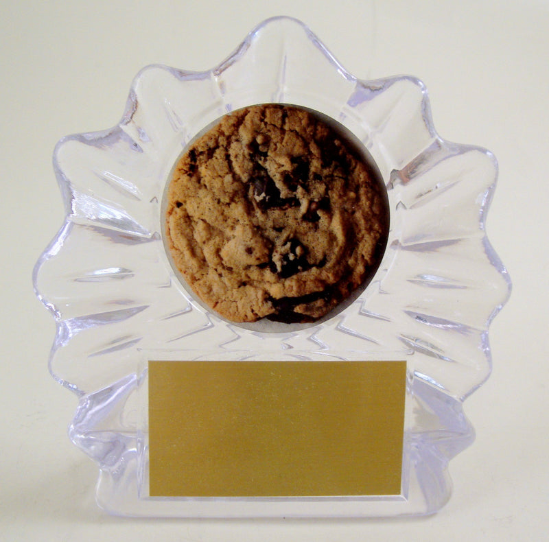 Cookie Logo On Flame Acrylic-Trophy-Schoppy&