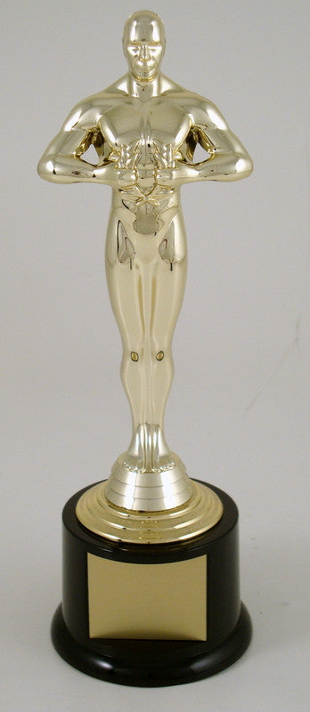 Achievement Trophy on Round Base-Trophy-Schoppy&