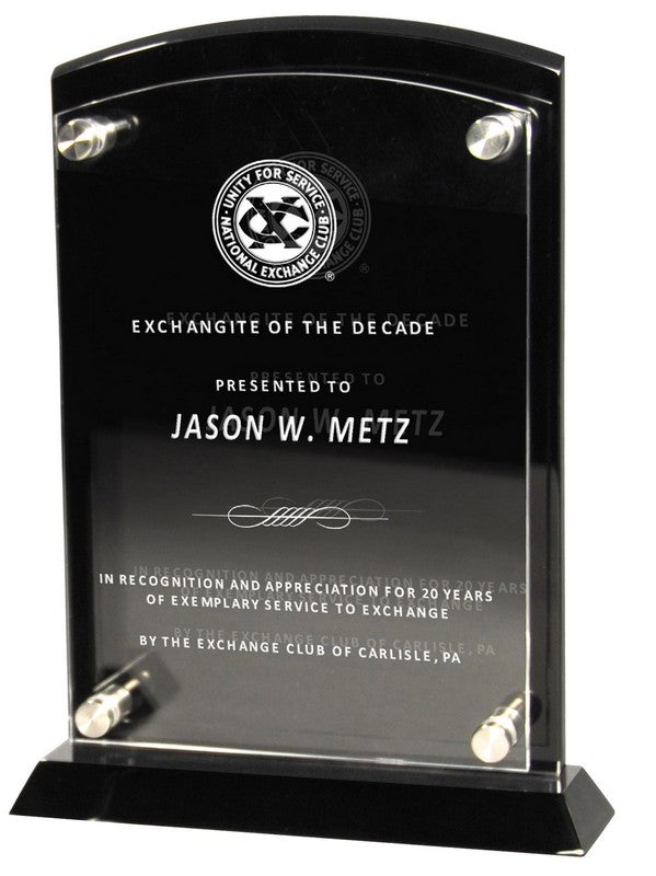 Lucite Angle Cut Acrylic Award