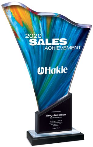 Artistic Wave Acrylic Award