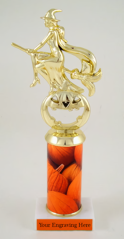 Fall Custom Column Trophy