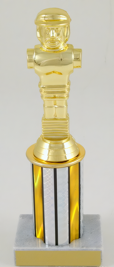 Foosball Column Trophy