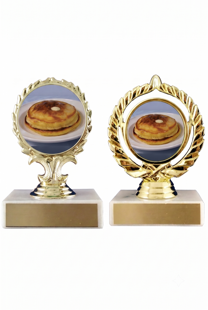 Pancake Logo Trophy