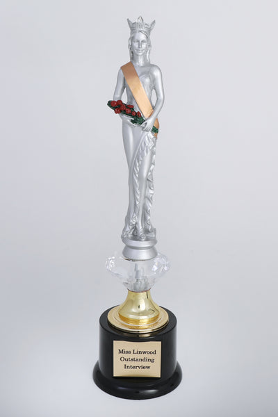 Sample Pageant Thropy Find Pageant Trophies and Awards, Medals and Plaques from Schoppy's ...