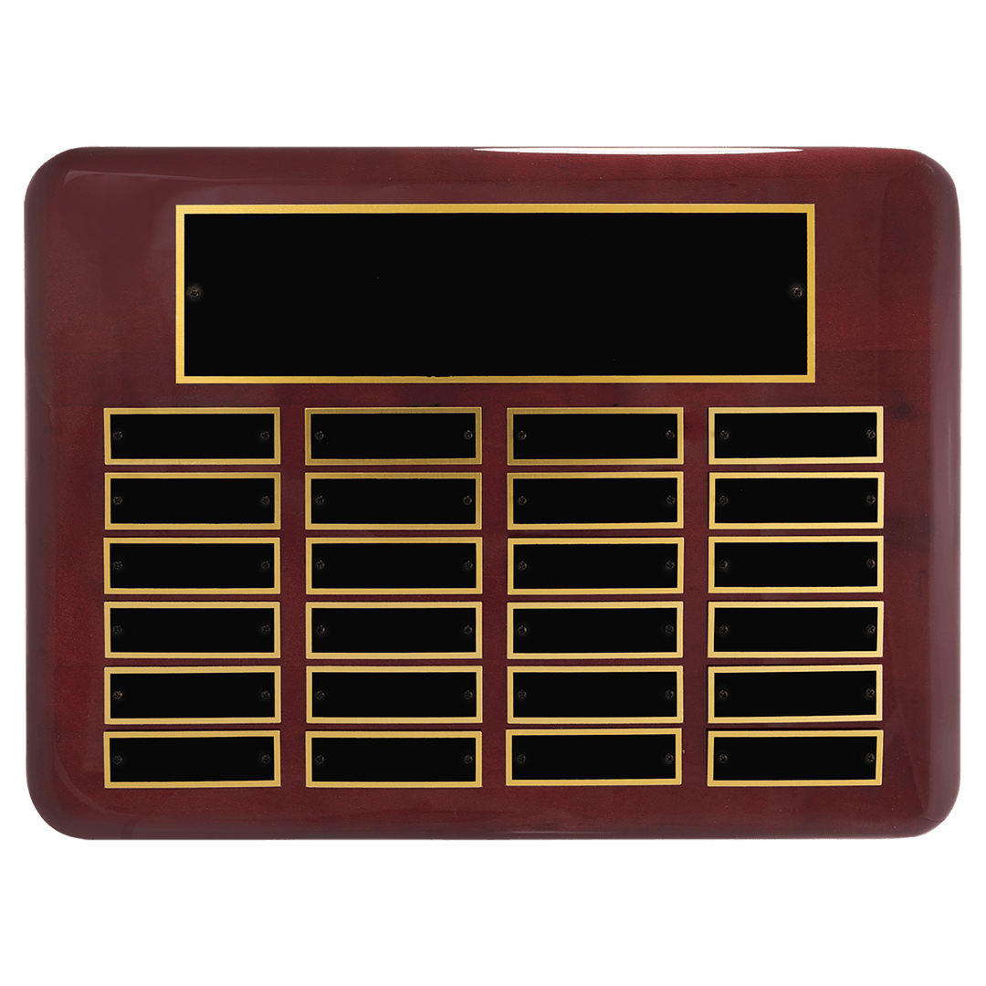 Rosewood Perpetual plaque - 11 Sizes