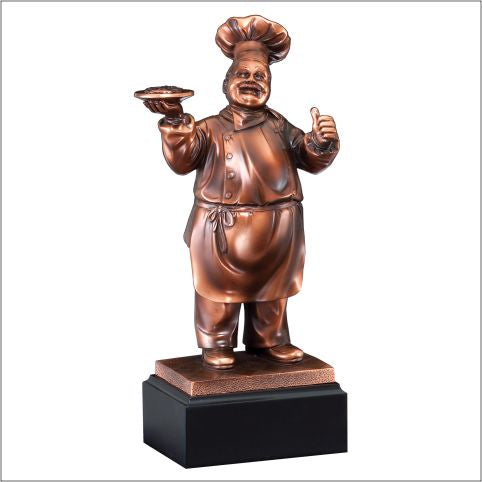 Trustworthy Chef Resin Trophy