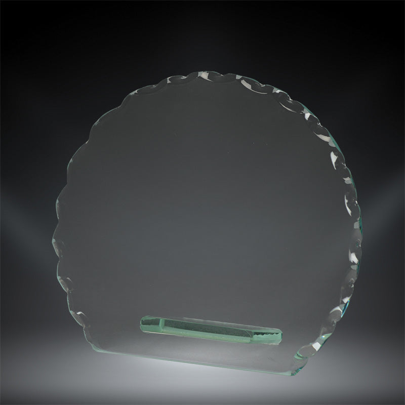 Scallop Circle Glass Award