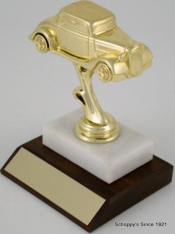 Street Rod Trophy on Marble Base-Trophies-Schoppy&