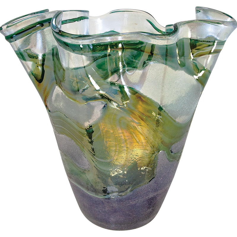 Art Glass Vase - Pick Up Only