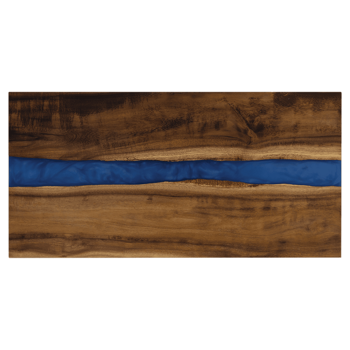 Acacia with Blue Pearl Resin Serving Board - Schoppy's Since 1921