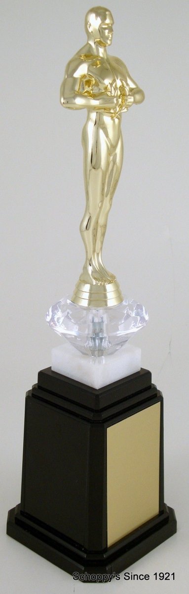 Achievement Figure Tower Base Trophy - Schoppy's Since 1921