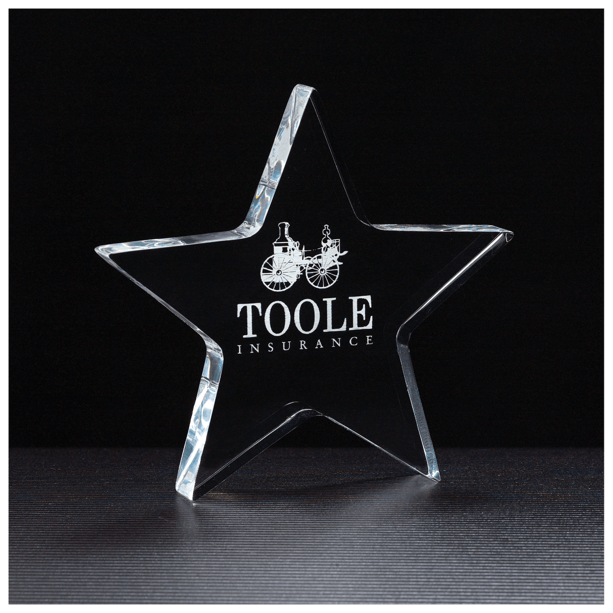 Acrylic Award - Clear Star Acrylic - Schoppy's Since 1921