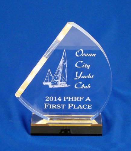 Acrylic Sailboat Award - Schoppy's Since 1921