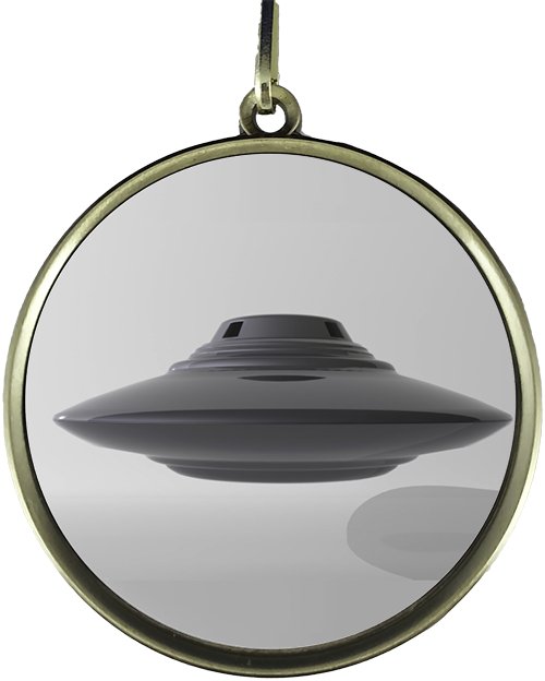 Alien Logo Medal - Schoppy's Since 1921