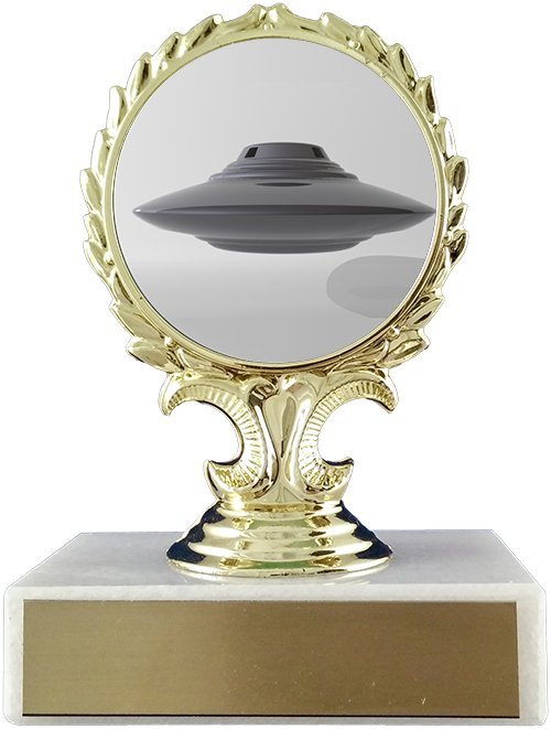 Alien Logo Trophy - Schoppy's Since 1921