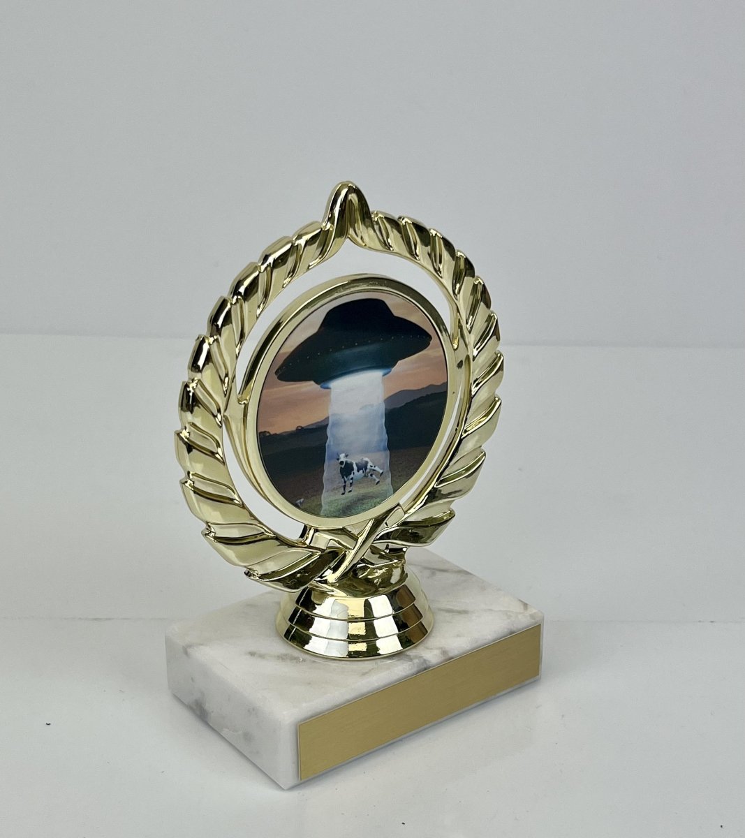 Alien Logo Trophy - Schoppy's Since 1921