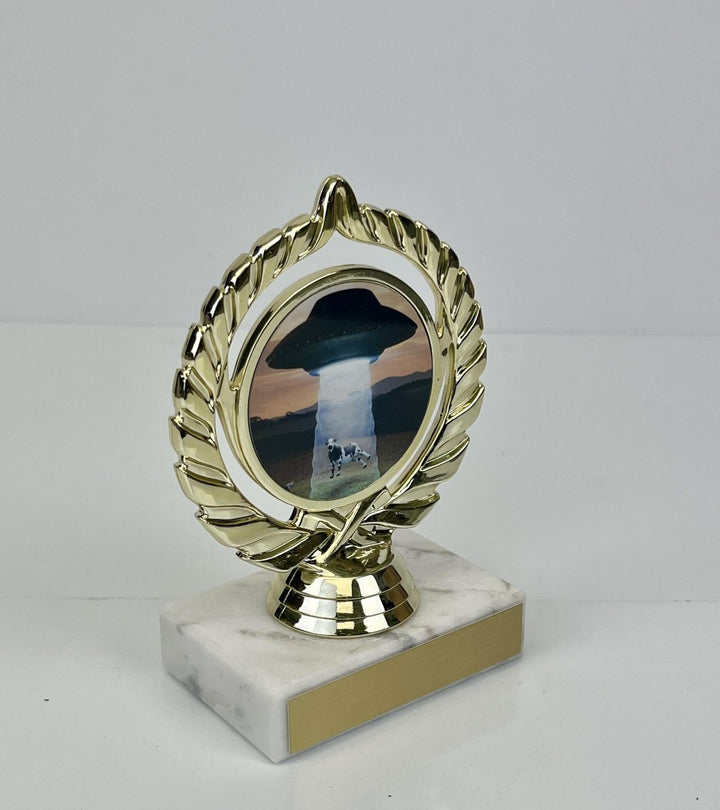Alien Logo Trophy - Schoppy's Since 1921