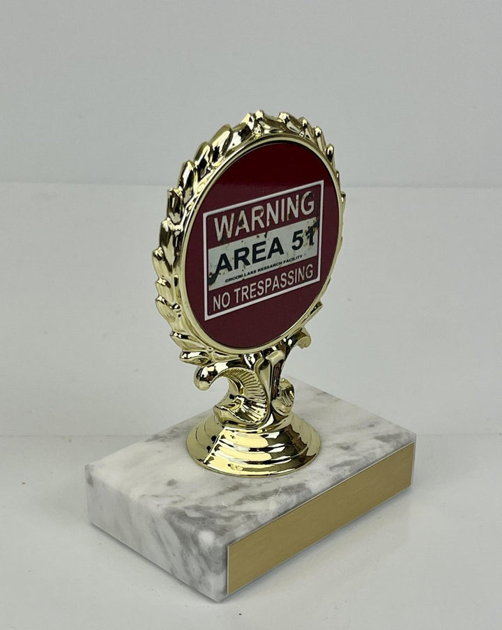 Alien Logo Trophy - Schoppy's Since 1921